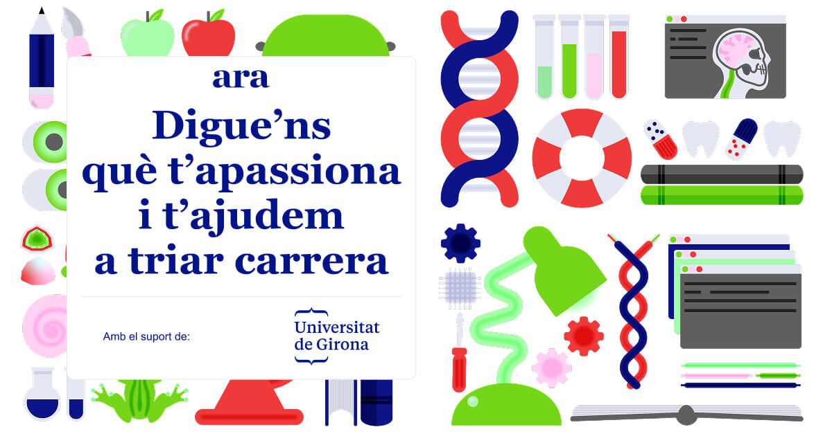 Triar Digue'ns què t'apassiona i t'ajudem a triar carrera
